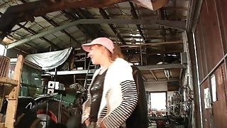 Superb Fuck For These German Peasants In The Toolshed
