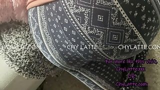Numerous Stinky Booty Farts Compilation From Big Fat Dark-hued Backside In Stretch Pants